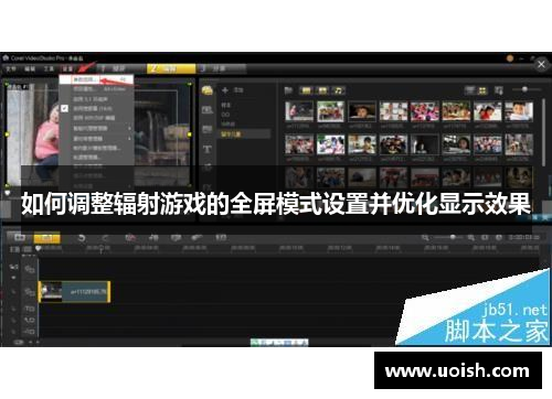 如何调整辐射游戏的全屏模式设置并优化显示效果